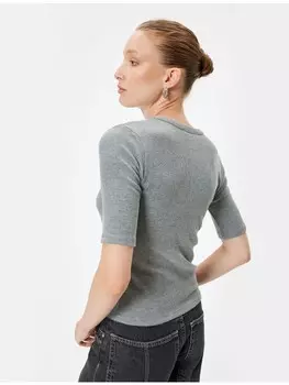 Футболка KOTON T shirt, серый