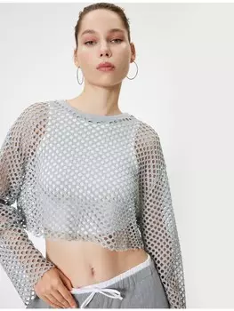 Футболка KOTON T-shirt, серый