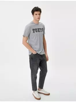 Футболка KOTON T shirt, серый