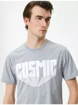 Футболка KOTON T shirt, серый