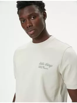Футболка KOTON T-shirt, серый