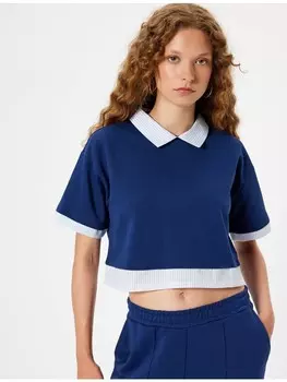 Футболка KOTON T shirt, темно-синий