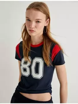Футболка KOTON T shirt, темно-синий