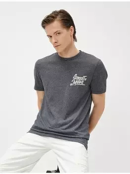 Футболка KOTON T shirt, темно-синий
