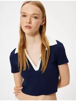 Футболка KOTON T shirt, темно-синий