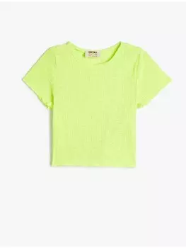 Футболка KOTON T shirt, зеленый