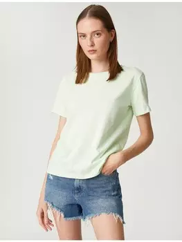 Футболка KOTON T shirt, зеленый