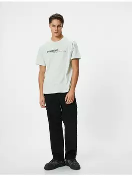 Футболка KOTON T shirt, зеленый