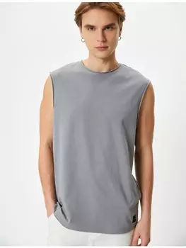 Футболка KOTON Tanktop, серый