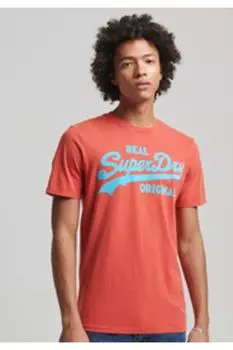 Футболка – красная – стандартного кроя SUPERDRY, красный