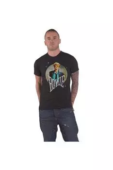 Футболка «Кричащий круг» David Bowie, черный
