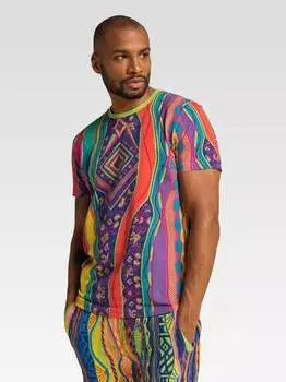 Футболка крисчи Carlo Colucci, зеленый