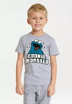 Футболка KRMELMONSTER LOGOSHIRT, серый