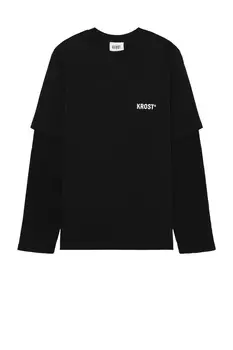 Футболка KROST Layered, черный