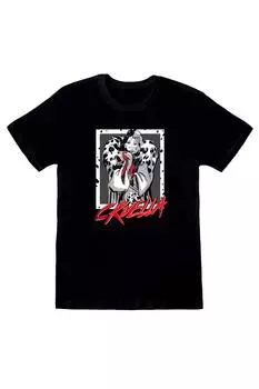 Футболка Круэллы Де Виль Disney, черный