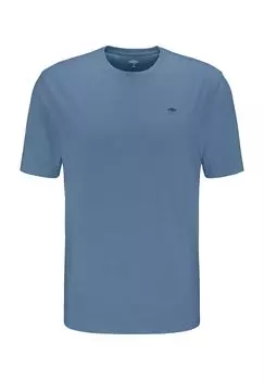 Футболка, круглый вырез, мужская FYNCH-HATTON, темно-синий