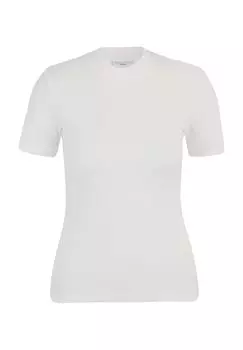 Футболка, круглый вырез, ребристая структура, женская Marc O'Polo DENIM, цвет Scandinavian