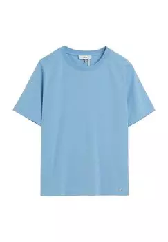 Футболка, круглый вырез, женская CINQUE, синий