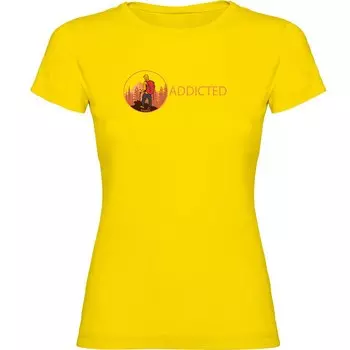 Футболка Kruskis Addicted, желтый