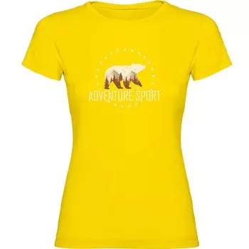 Футболка Kruskis Adventure Sport, желтый