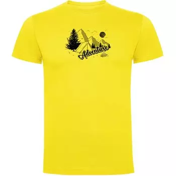 Футболка Kruskis Adventure, желтый