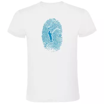 Футболка Kruskis Angler Fingerprint, белый