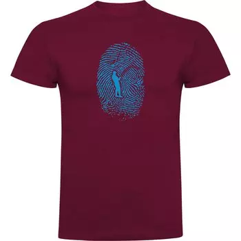 Футболка Kruskis Angler Fingerprint, красный