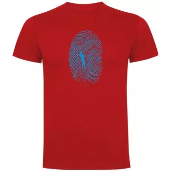 Футболка Kruskis Angler Fingerprint, красный