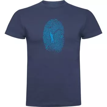 Футболка Kruskis Angler Fingerprint, синий