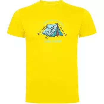 Футболка Kruskis Anything Like Camp, желтый