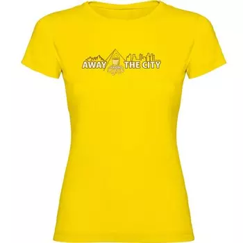 Футболка Kruskis Away From City, желтый