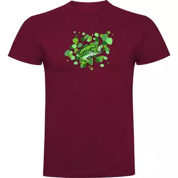 Футболка Kruskis Bass Camu, красный