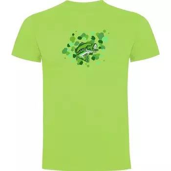Футболка Kruskis Bass Camu, зеленый