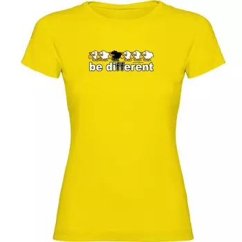 Футболка Kruskis Be Different Run, желтый