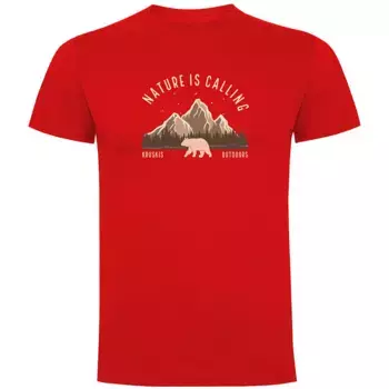 Футболка Kruskis Bear, красный