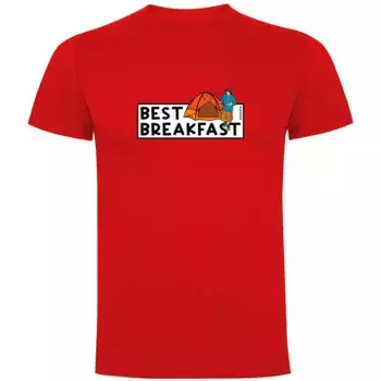Футболка Kruskis Best Breakfast, красный