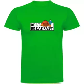 Футболка Kruskis Best Breakfast, зеленый
