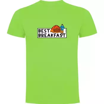 Футболка Kruskis Best Breakfast, зеленый
