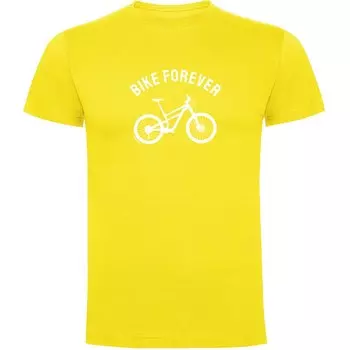 Футболка Kruskis Bike Forever, желтый