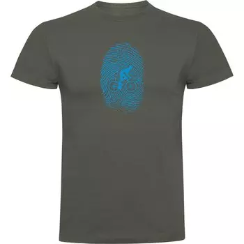 Футболка Kruskis Biker Fingerprint, зеленый