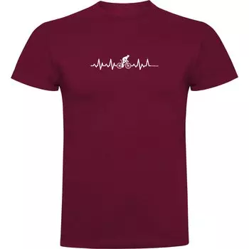 Футболка Kruskis Biking Heartbeat, красный