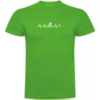 Футболка Kruskis Biking Heartbeat, зеленый