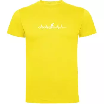 Футболка Kruskis Biking Heartbeat, желтый