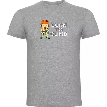 Футболка Kruskis Born To Climb, серый