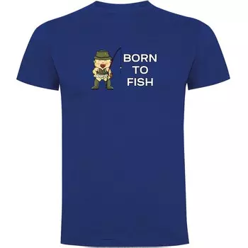Футболка Kruskis Born To Fish, синий