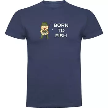 Футболка Kruskis Born To Fish, синий