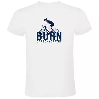 Футболка Kruskis Burn Carbohydrates, белый