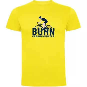 Футболка Kruskis Burn Carbohydrates, желтый