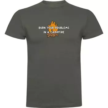 Футболка Kruskis Burn Your Problems, зеленый