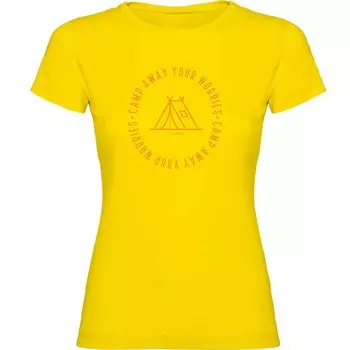 Футболка Kruskis Camp Away, желтый